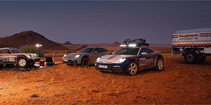 2024 Porsche 911 Dakar performance
