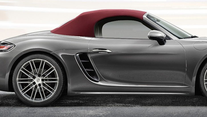 2025 Porsche 718 Boxster appearance