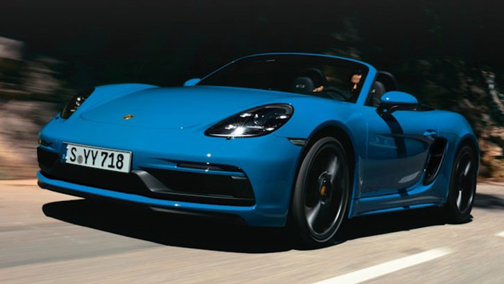 2025 Porsche 718 Boxster performance