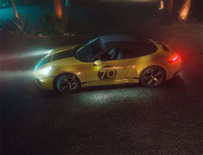2026 Porsche 911 Spirit 70 appearance