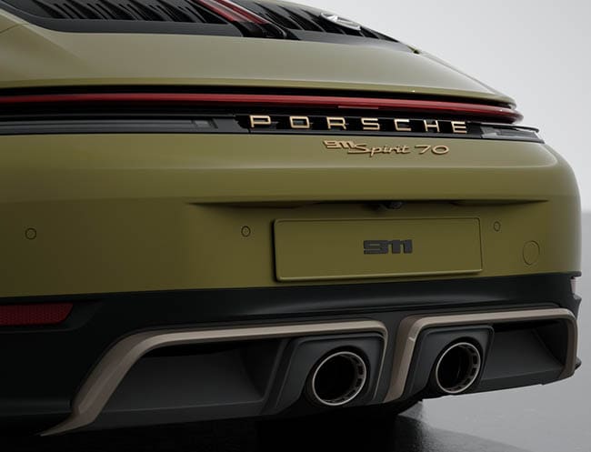 2026 Porsche 911 Spirit 70 safety
