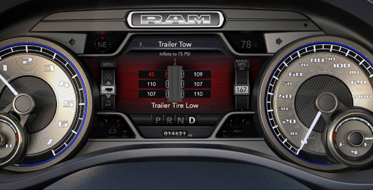 Trailer Tire Pressure Monitoring