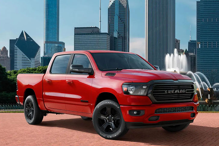 2021 RAM 1500 appearance