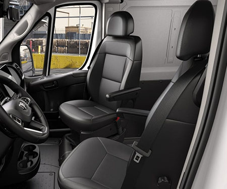 2026 RAM ProMaster EV comfort