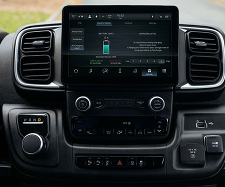 2026 RAM ProMaster EV comfort