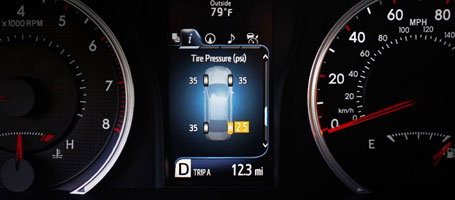 2015 Toyota Camry Hybrid Tire Pressure Monitor System