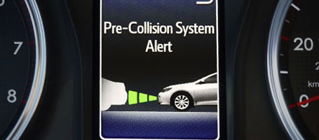 2015 Toyota Camry Hybrid Pre-Collision System