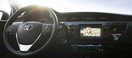 2015 Toyota Corolla dashboard