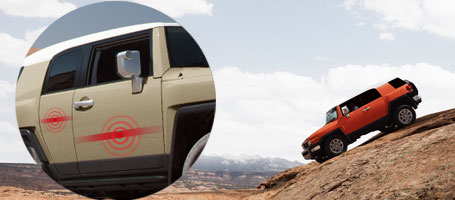 2015 Toyota FJ Cruiser Side-impact door beams