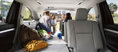 2015 Toyota Highlander Hybrid cargo space