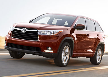 2015 Toyota Highlander design