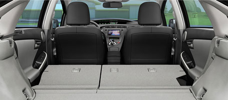 2015 Toyota Prius Plug-in Hybrid Cargo space