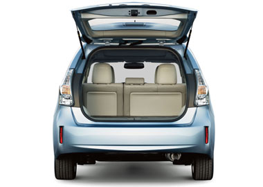 2015 Toyota Prius V Cargo space