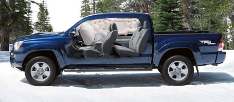 2015 Toyota Tacoma airbags