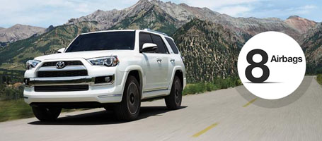 2016 Toyota 4Runner airbags