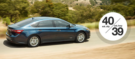 2016 Toyota Avalon Hybrid Fuel economy