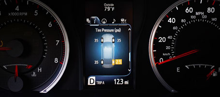 2016 Toyota Camry Tire Pressure Monitor System