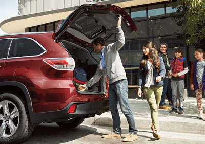 2016 Toyota Highlander Hybrid liftgate