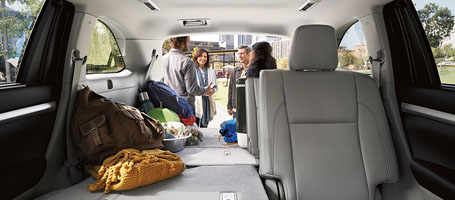 2016 Toyota Highlander Hybrid cargo space