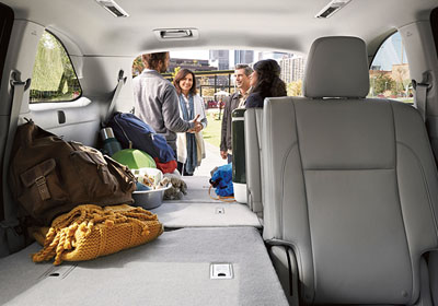 2016 Toyota Highlander cargo space