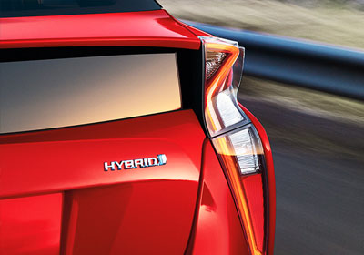 2016 Toyota Prius taillights