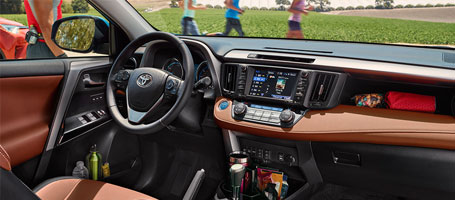 2016 Toyota Rav4 Hybrid interior
