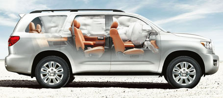 2016 Toyota Sequoia Airbags