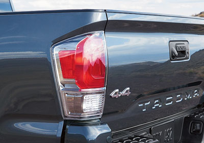 2016 Toyota Tacoma taillights