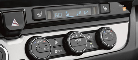 2016 Toyota Tacoma climate control