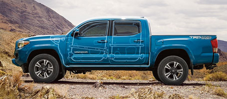 2016 Toyota Tacoma doors