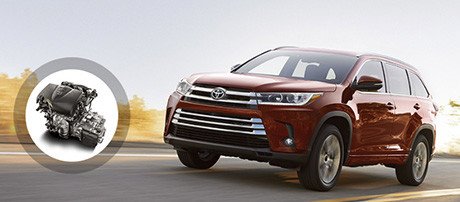 2017-Toyota-Highlander 3.5-liter V6