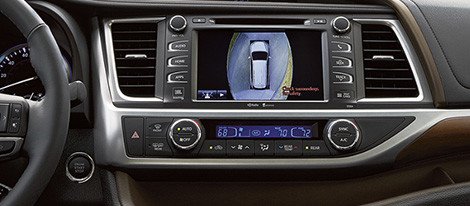 2017-Toyota-Highlander Bird’s Eye View Camera