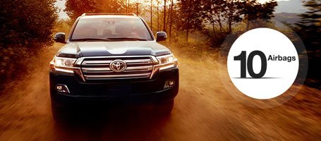 2017 Toyota Land Cruiser 10 Airbags