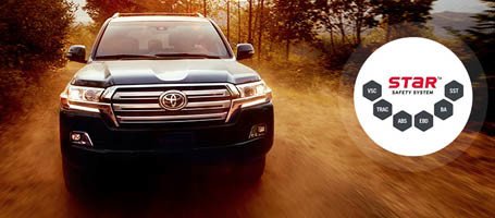 2017 Toyota Land Cruiser safety