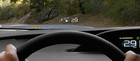 2017 Toyota Prius Prime Head-Up display