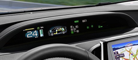 2017 Toyota Prius Prime Display