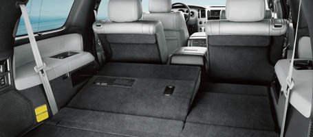 2017 Toyota Sequoia Third-Row Seats