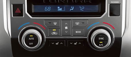 2017 Toyota Tundra Climate Control