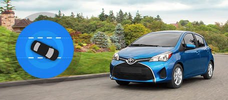 2017 Toyota Yaris Lane Departure Alert