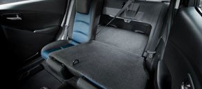 60/40 Split Fold Down Seats