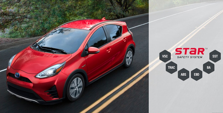 2019 Toyota Prius C safety