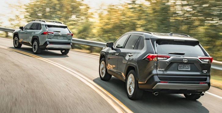 2019 Toyota RAV4 Multi-Link Rear Suspension