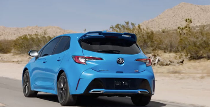 2020 Toyota Corolla Hatchback performance