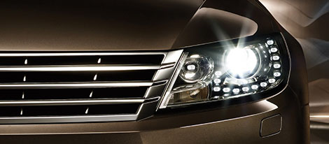 Bi-Xenon Headlights With LED Daytime Running Lights