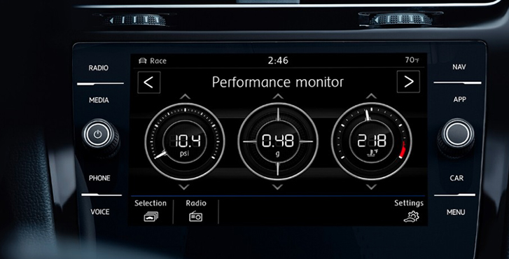 2019 Volkswagen Golf R performance