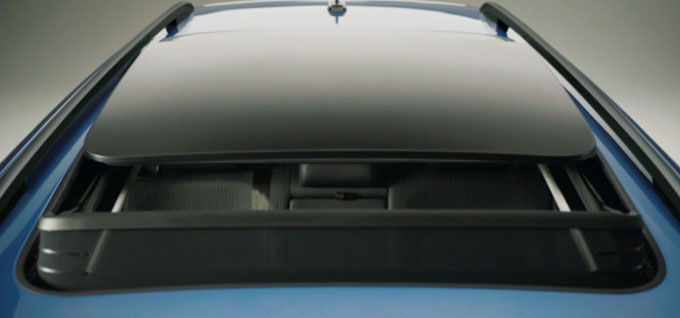 Power Tilting/Sliding Panoramic Sunroof